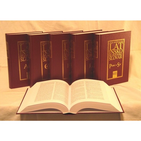 LATINSKO-SLOVENSKI SLOVAR - komplet