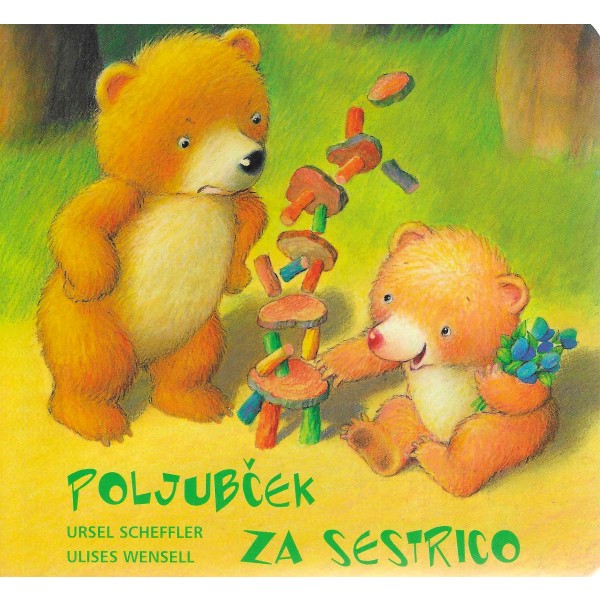POLJUBČEK ZA SESTRICO - kartonka